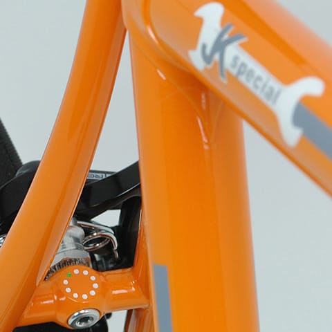 orange Special K bike