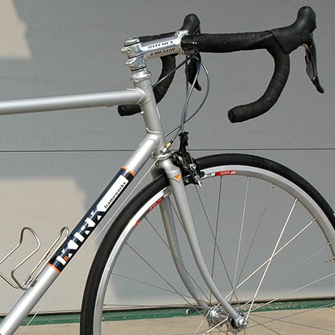 silver KIRK bicycle