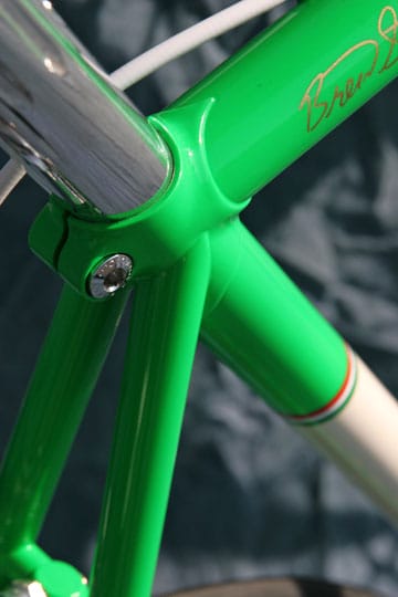 Mark's custom green Steelman fixxer with JB paint