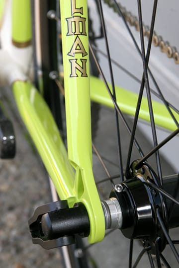 Joe Bell paint on Matt's Steelman Road Bike