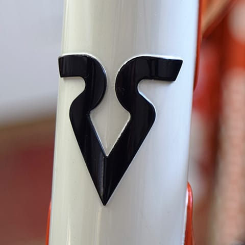 Richard Sachs RS head tube badge